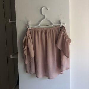 Super cute off the shoulder top!